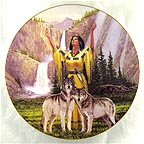 Faithful Guardians Collector Plate by David Wright MAIN