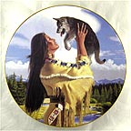 A Friendship Begins Collector Plate by David Wright MAIN
