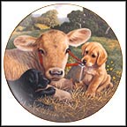 Little Cowhands Collector Plate by Jim Lamb MAIN