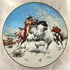 Big Medicine Collector Plate by Frank McCarthy MAIN