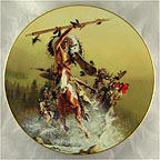 Out of the Rising Mist Collector Plate by Frank McCarthy MAIN