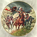 War Party Collector Plate by Frank McCarthy MAIN