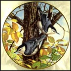Fall's Serenade Collector Plate by Marc R. Hanson MAIN