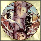Sounds Of Winter Collector Plate by Marc R. Hanson MAIN