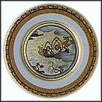 Dragon And Phoenix Boats Collector Plate by Shigekasu Hotta MAIN