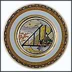 Serene Autumn Moon Collector Plate by Shigekasu Hotta MAIN