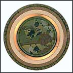Waves Of The Blue Ocean Dance Collector Plate by Shigekasu Hotta MAIN