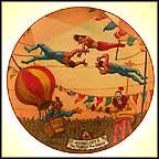 Aerialists Collector Plate by Franklin Moody MAIN
