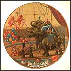 Elephants Collector Plate by Franklin Moody MAIN