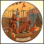 The Lion Tamer Collector Plate by Franklin Moody MAIN