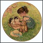 Kitten Caboodle Collector Plate by Patricia Brooks MAIN