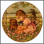 My Very Best Friends Collector Plate by Patricia Brooks MAIN