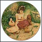 Newfound Friends Collector Plate by Patricia Brooks MAIN