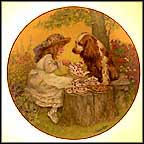 Tea For Two Collector Plate by Patricia Brooks MAIN