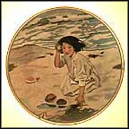 At The Seaside Collector Plate by Jessie Willcox Smith MAIN