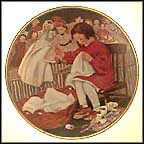 The Little Busy Bee Collector Plate by Jessie Willcox Smith MAIN
