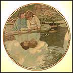Looking Glass River Collector Plate by Jessie Willcox Smith MAIN