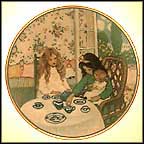 The Tea Party Collector Plate by Jessie Willcox Smith MAIN