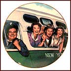The Honeymoon Express Collector Plate by D. Kilmer MAIN