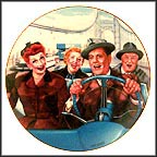 California, Here We Come Collector Plate by Jim Kritz MAIN