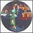 Night At The Copa Collector Plate by Jim Kritz MAIN