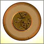 Early Spring - Plum And Nightingale Collector Plate by Shuho And Senkin Kage MAIN