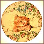 Cat Nap Collector Plate by Pam Cooper MAIN