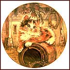 Country Kitty Collector Plate by Pam Cooper MAIN