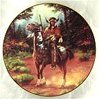Confronting Danger Collector Plate by Chuck Ren MAIN