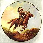The Last Sunset Collector Plate by Chuck Ren MAIN