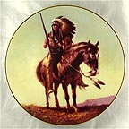 Moment of Contemplation Collector Plate by Chuck Ren MAIN