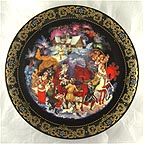 Gifts From Father Christmas Collector Plate by Vladimir Dezerin MAIN