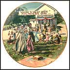 Founder's Day Picnic Collector Plate by Eugene Cristopherson MAIN