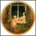 Christmas Watch Collector Plate by Lisi Martin MAIN