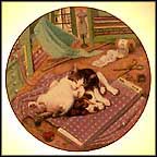 Sew Tired Collector Plate by Gré Gerardi MAIN