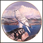 Sentry Of The North Collector Plate by Thomas Hirata MAIN