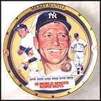 18 World Series Home Runs Collector Plate by Robert Tanenbaum MAIN