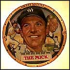The Mick Collector Plate by Robert Tanenbaum MAIN