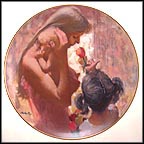 A Gift Of Love Collector Plate by Thornton Utz MAIN
