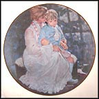 Mother's Helping Hand Collector Plate by Thornton Utz MAIN