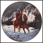 Blue Thunder Collector Plate by Chuck Ren MAIN