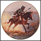 Spirit Of The Plains Collector Plate by Chuck Ren MAIN