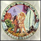 Spirit of Bridal Veil Collector Plate by Alessandro Biffignandi MAIN