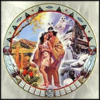 Seasons of Love Collector Plate by Alessandro Biffignandi MAIN