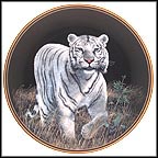 White Tiger Collector Plate by Gregg Murray MAIN