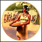 Pocahontas Collector Plate by David Wright MAIN