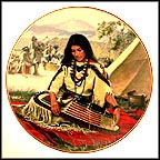 Sacajawea Collector Plate by David Wright MAIN