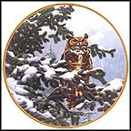Winter Vigil Collector Plate by John Seerey-Lester MAIN
