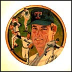 The Strikeout Express Collector Plate by Robert Tanenbaum MAIN