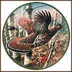 Ruffed Grouse Collector Plate by Jim Killen MAIN